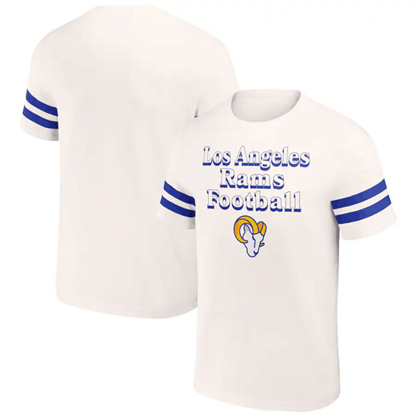 Men's Los Angeles Rams Cream x Darius Rucker Collection Vintage T-Shirt